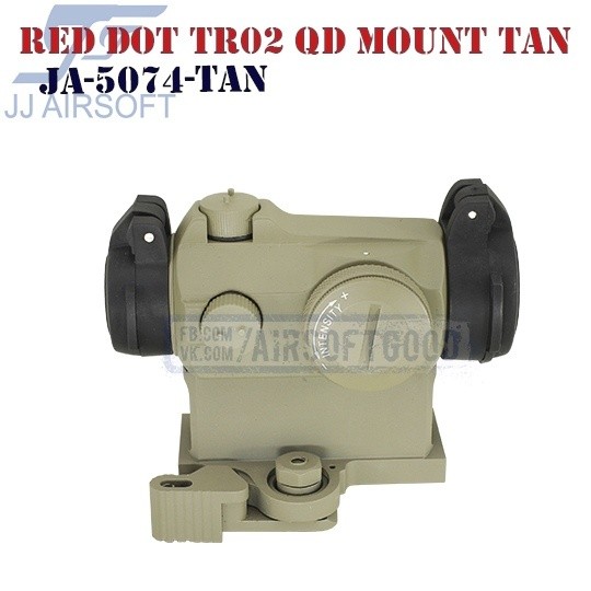 Red Dot TR02 QD Mount TAN JJ Airsoft (JA-5074-TAN)