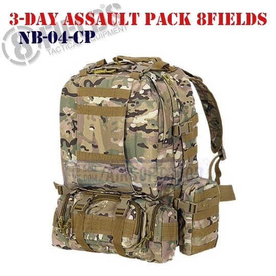 3-Day Assault BackPack MULTICAM 8FIELDS (NB-04-CP)