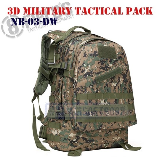 3D Military Tactical BackPack MARPAT 8FIELDS (NB-03-DW)
