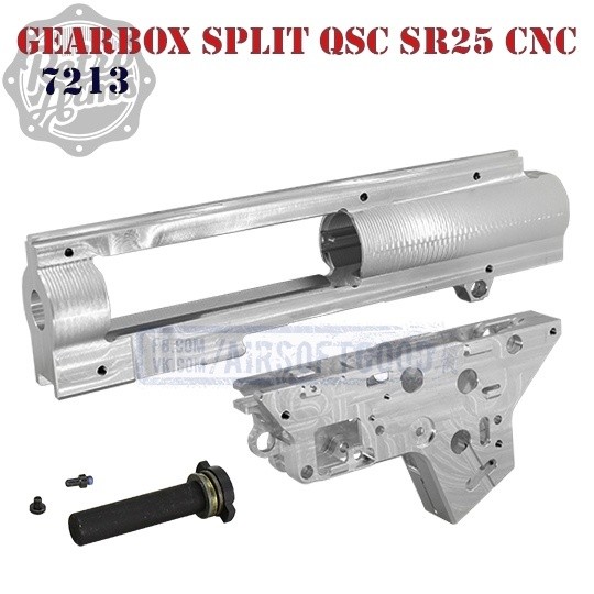 Gearbox Shell Split QSC 8mm SR25 CNC Aluminum Retro Arms (7213)
