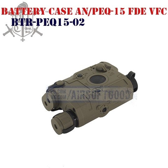 Battery Case AN/PEQ-15 FDE VFC (BTR-PEQ15-02)