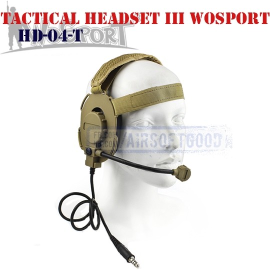 Bowman Elite III Headset TAN WoSporT (HD-04-T)