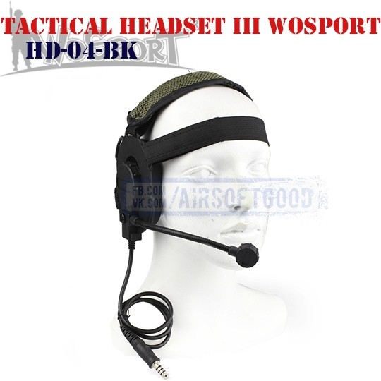 Bowman Elite III Headset WoSporT (HD-04-BK)