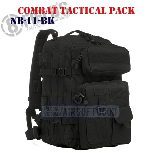 Combat Tactical BackPack Black 8FIELDS (NB-11-BK)