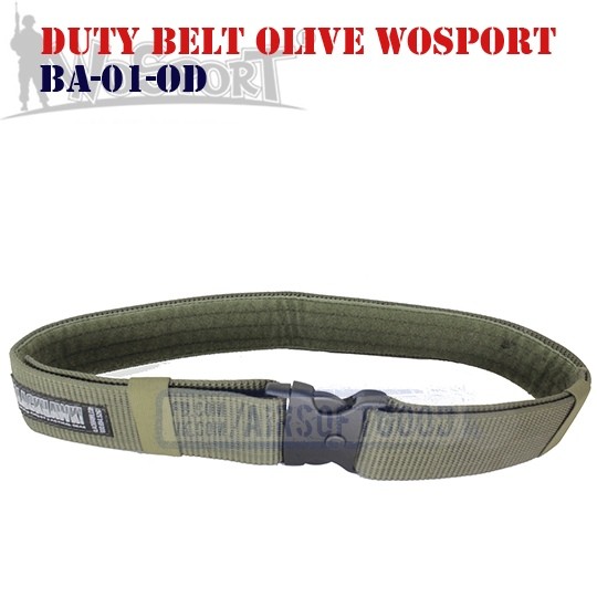 Duty Belt Olive WoSporT (BA-01-OD)