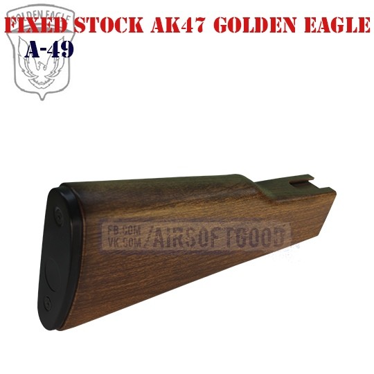 Fixed Stock AK47 Golden Eagle (A-49)