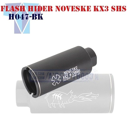 Flash Hider Noveske KX3 Adjustable Sound Amplifier SHS (H047-BK)