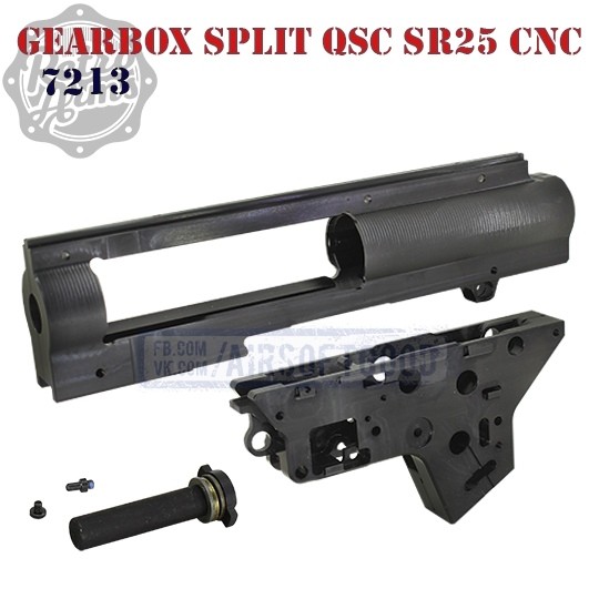 Gearbox Shell Split QSC 8mm SR25 CNC Aluminum Retro Arms (7213)