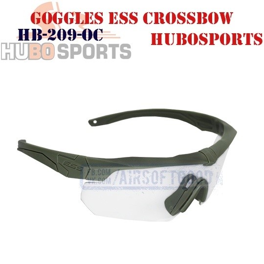 Goggles ESS Crossbow Lens Clear Olive HUBOSPORTS (HB-209-OC)