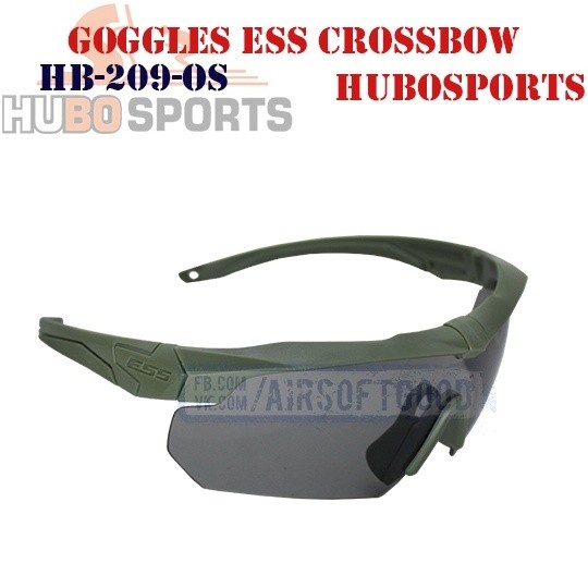 Goggles ESS Crossbow Lens Smoke Olive HUBOSPORTS (HB-209-OS)