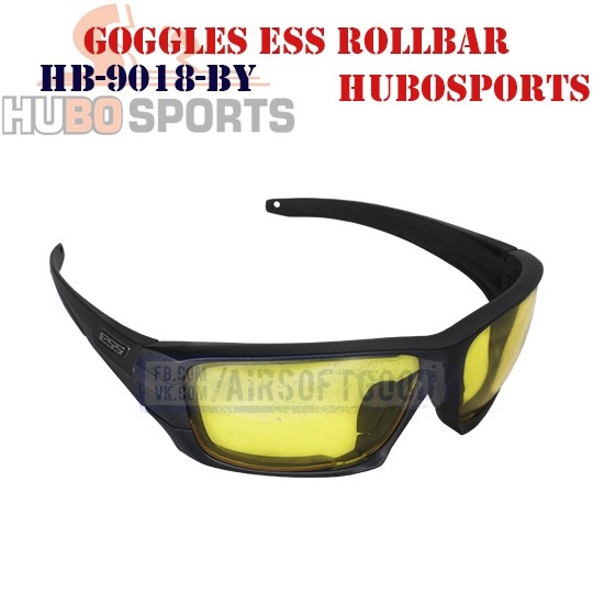 Goggles ESS ROLLBAR Lens Yellow HUBOSPORTS (HB-9018-BY)