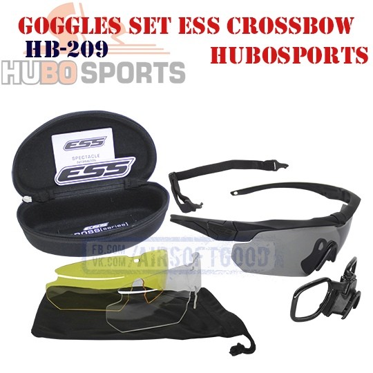 Goggles Set ESS Crossbow HUBOSPORTS (HB-209)
