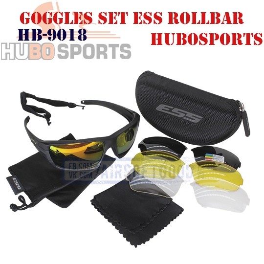 Goggles Set ESS ROLLBAR HUBOSPORTS (HB-9018)