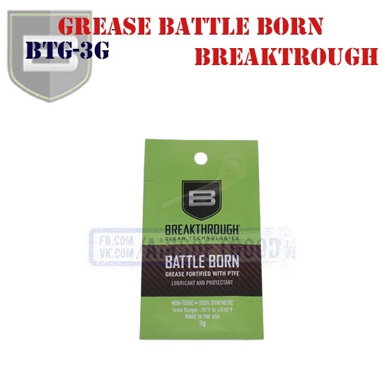 Grease PTFE Battle Born BreakThrough (BTG-3G)