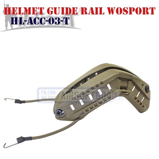 Helmet Guide Rail DE WoSporT (HL-ACC-03-T)