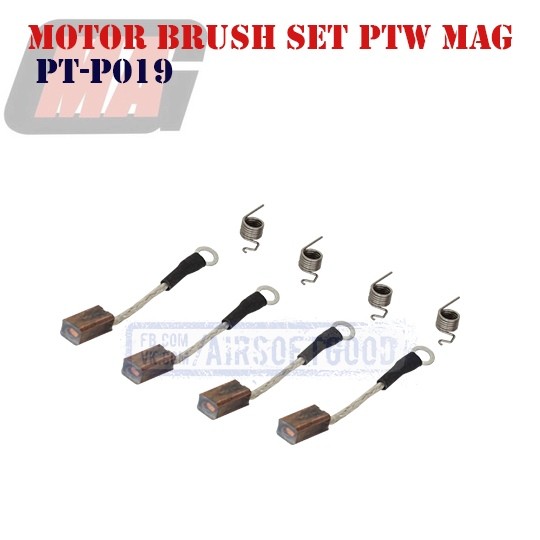 High Silver Motor Brush Set PTW MAG (PT-P019)
