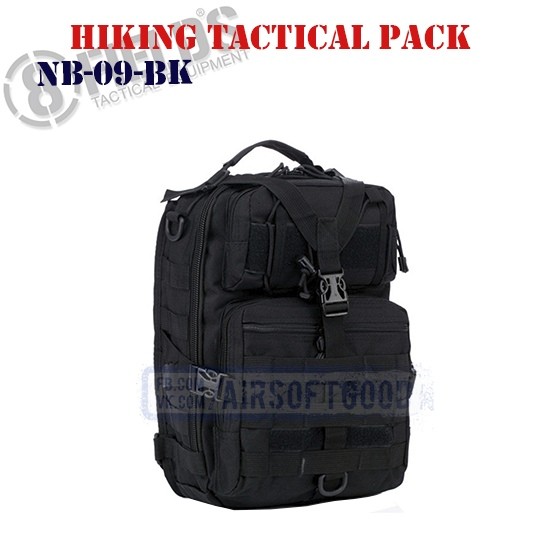 Hiking Tactical BackPack Black 8FIELDS (NB-09-BK)