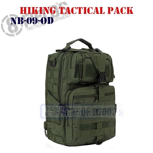 Hiking Tactical BackPack OD 8FIELDS (NB-09-OD)
