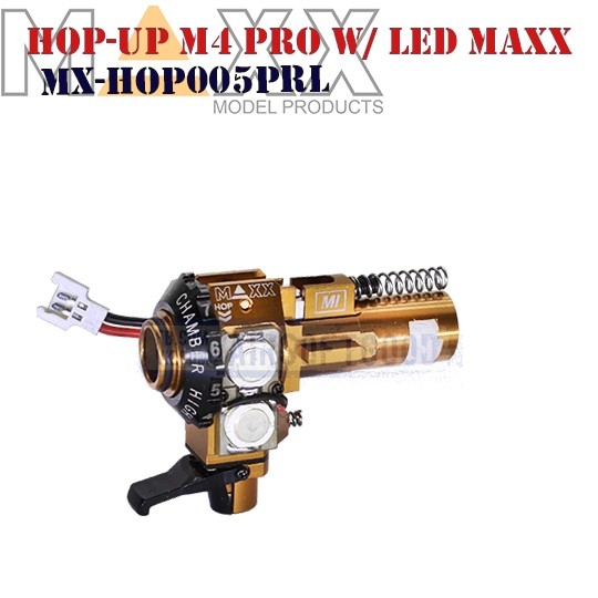 Hop-UP M4 ME-PRO W/LED CNC Aluminum MAXX (MX-HOP005PRL)