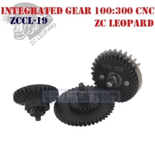 Integrated Gear Set Ultra Torque 100:300 CNC ZC Leopard (ZCCL-19)