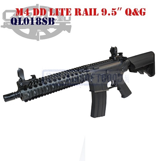 M4 DD Lite Rail 9.5" Q&G (QL018SB)