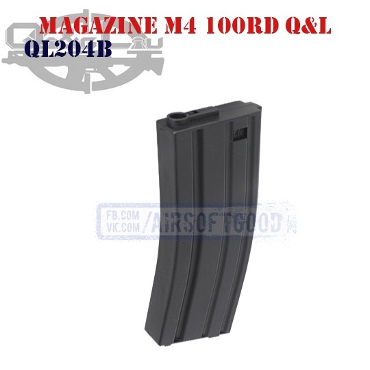 Magazine M4 100rd Q&L (QL204B)
