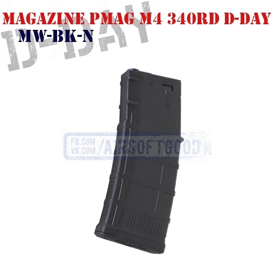 Magazine PMAG M4 340rd D-Day (MW-BK-N)