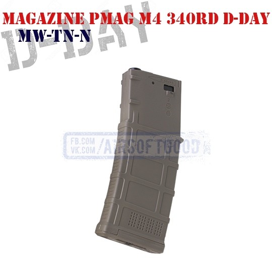 Magazine PMAG M4 Dark Earth 340rd D-Day (MW-TN-N)