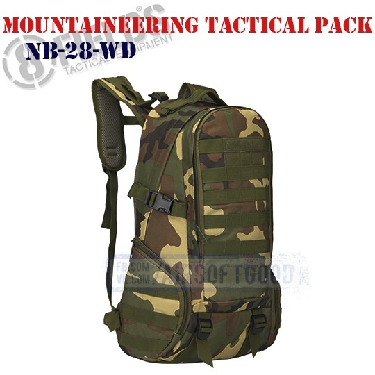 Mountaineering Tactical BackPack Woodland 8FIELDS (NB-28-WD)