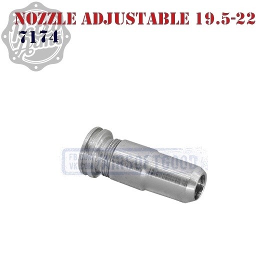 Nozzle Adjustable 19.5-22mm CNC Aluminum Retro Arms (7174)