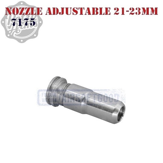 Nozzle Adjustable 21-23mm CNC Aluminum Retro Arms (7175)