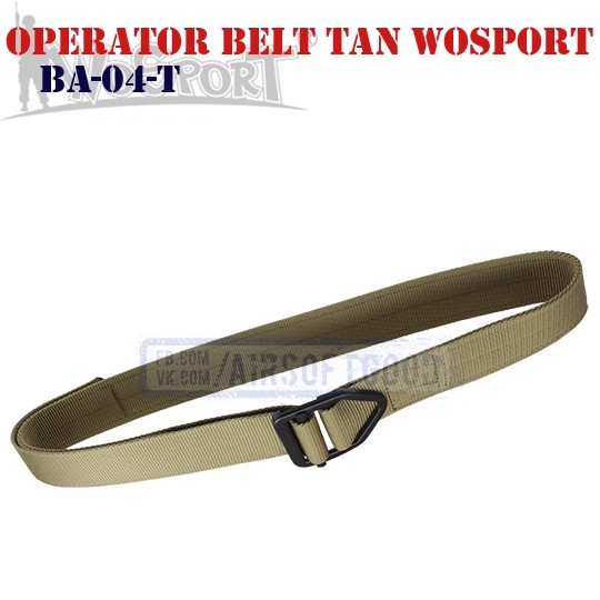 Operator Belt TAN WoSporT (BA-04-T)