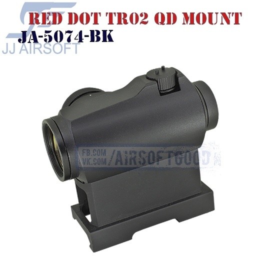 Red Dot TR02 QD Mount JJ Airsoft (JA-5074-BK)