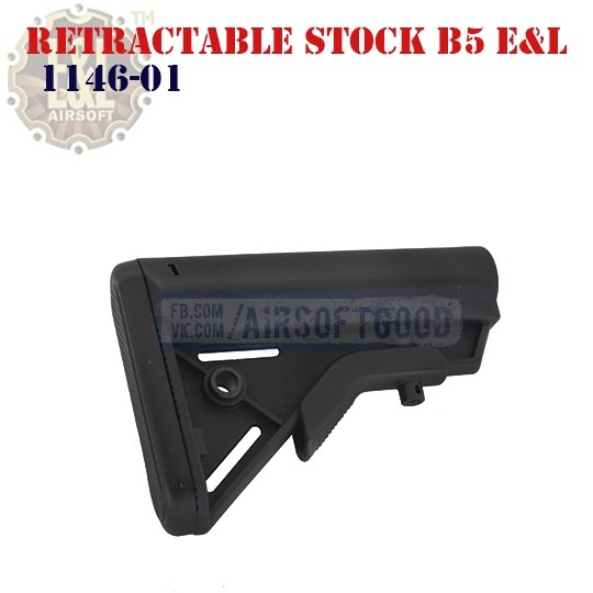 Retractable Stock B5 E&L (1146-1)