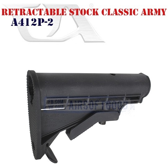Retractable Stock CLASSIC ARMY (A412P-2)