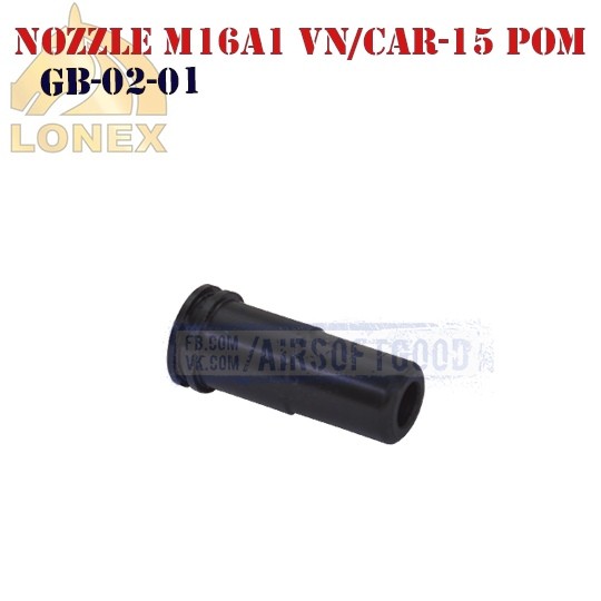 Seal Nozzle M16A1 NV CAR-15 20.7mm POM LONEX GB-02-01