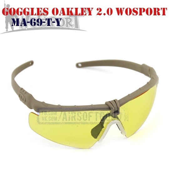 Shooting Goggles Oakley M 2.0 DE WoSporT (MA-69-T-Y)