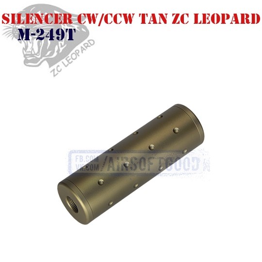 Silencer CW/CCW TAN ZC Leopard (M-249T)