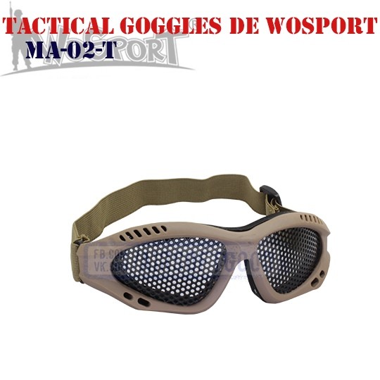 Tactical Goggles DE WoSporT (MA-02-T)
