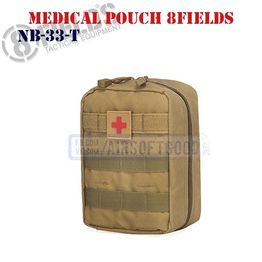 Tactical Medical Pouch TAN 8FIELDS (NB-33-T)