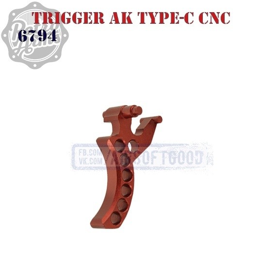 Trigger AK Type-C Red CNC Retro Arms (6794)
