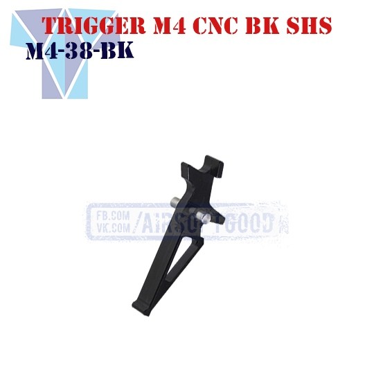 Trigger M4 Aluminum CNC Black SHS (M4-38-BK)