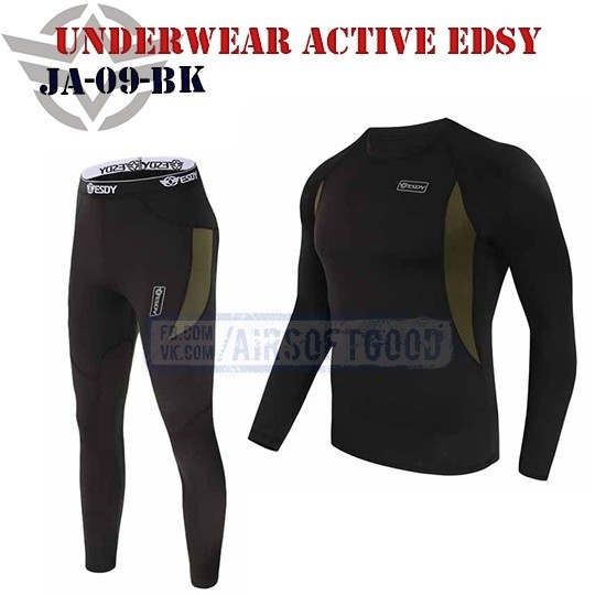 Underwear Active Black ESDY (JA-09-BK)