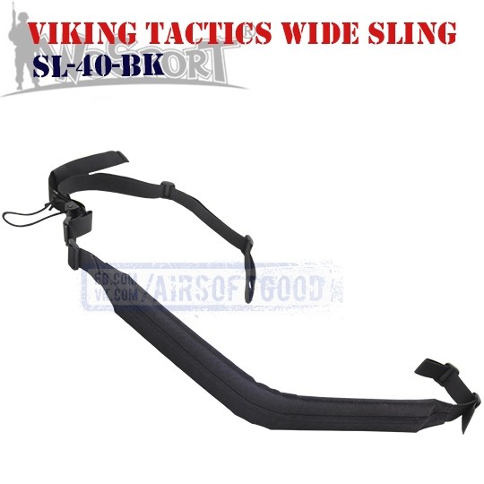 Viking Tactics Wide Hybrid Sling Black WoSporT (SL-40-BK)