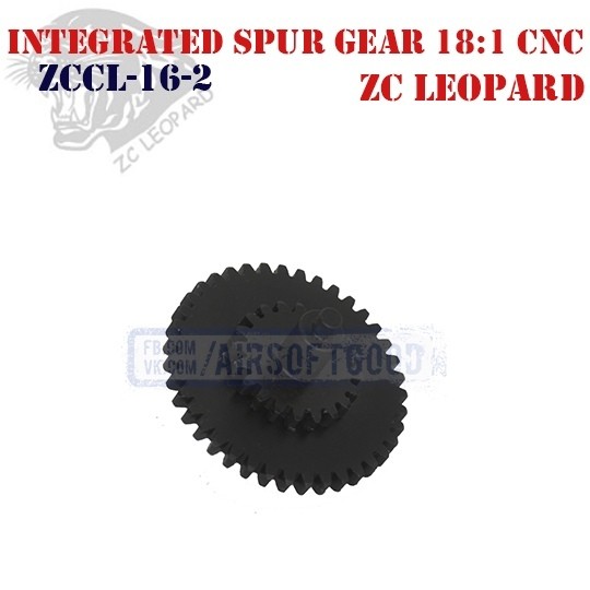Integrated Spur Gear Standart 18:1 CNC ZC Leopard (ZCCL-16-2)