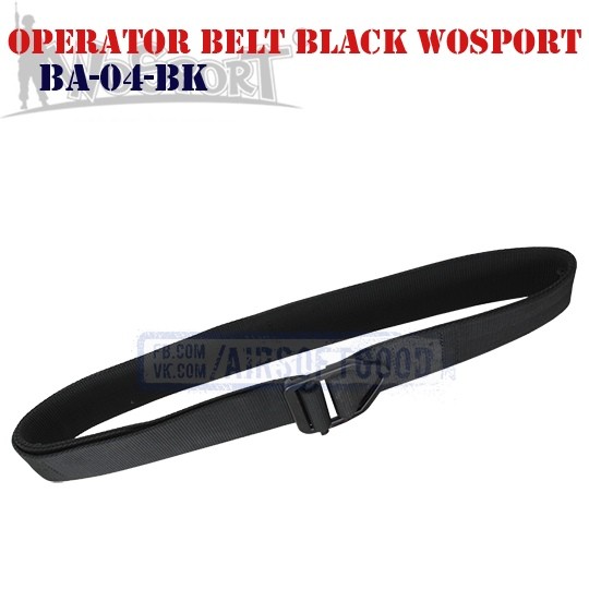 Пояс Operator Black WoSporT (BA-04-BK)