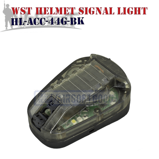 WST Helmet Signal Green Light WoSporT (HL-ACC-44G-BK)