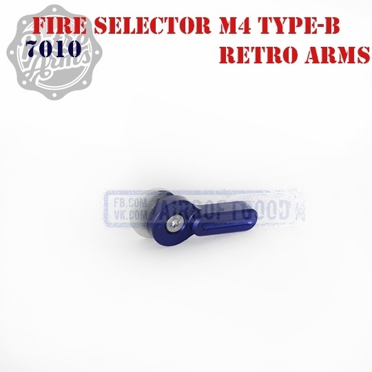 Переводчик огня М4 Type-B Blue Retro Arms (7010)
