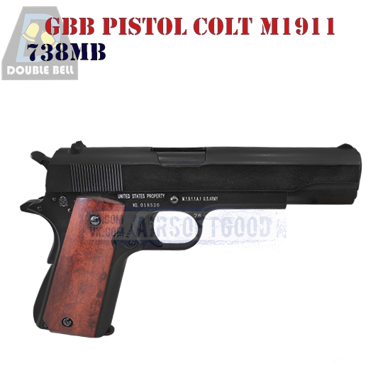 GBB Pistol Colt M1911 DOUBLE BELL 738MB