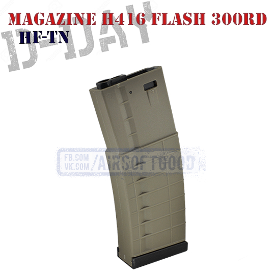Magazine H&K H416 Flash 300rd DE D-DAY HF-TN
